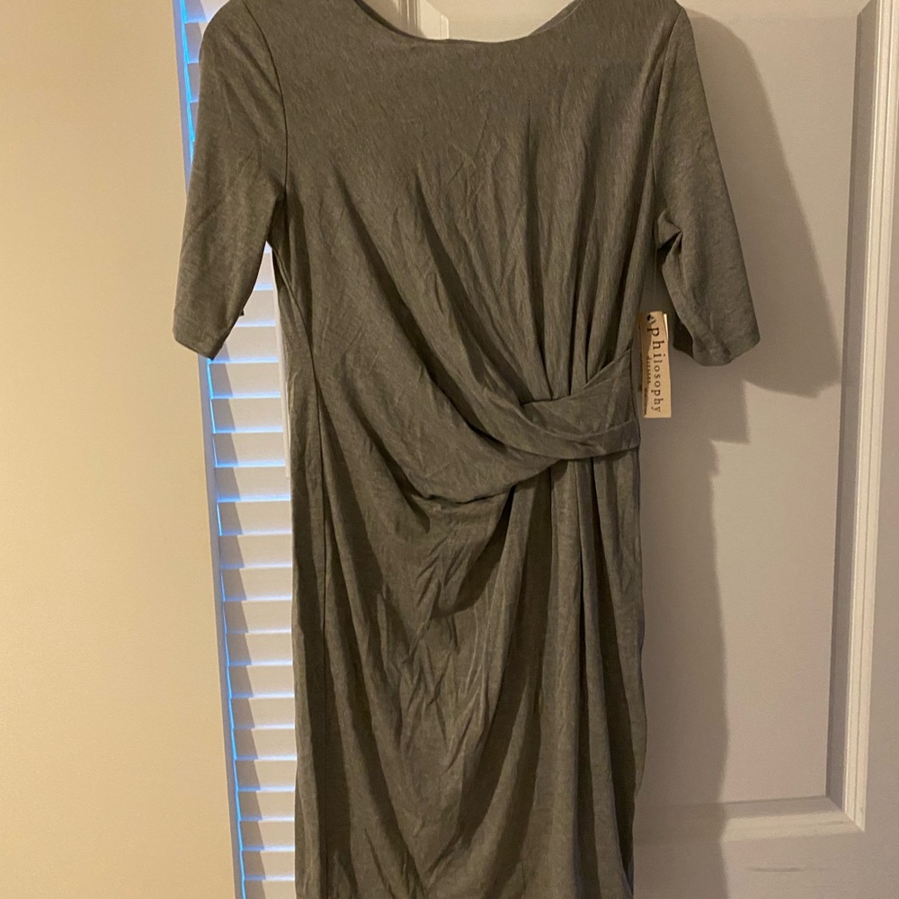 Heather Grey Philosopy dress